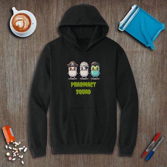 Pharmacy Squad of 3 - Halloween Fleece Hoodie