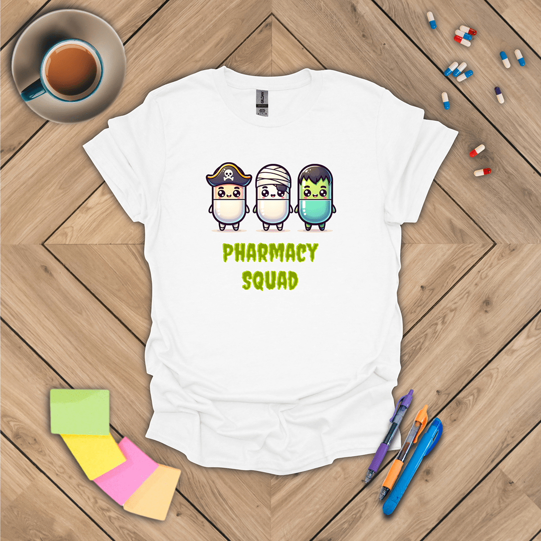 Pharmacy Squad of 3 - Halloween T-Shirt