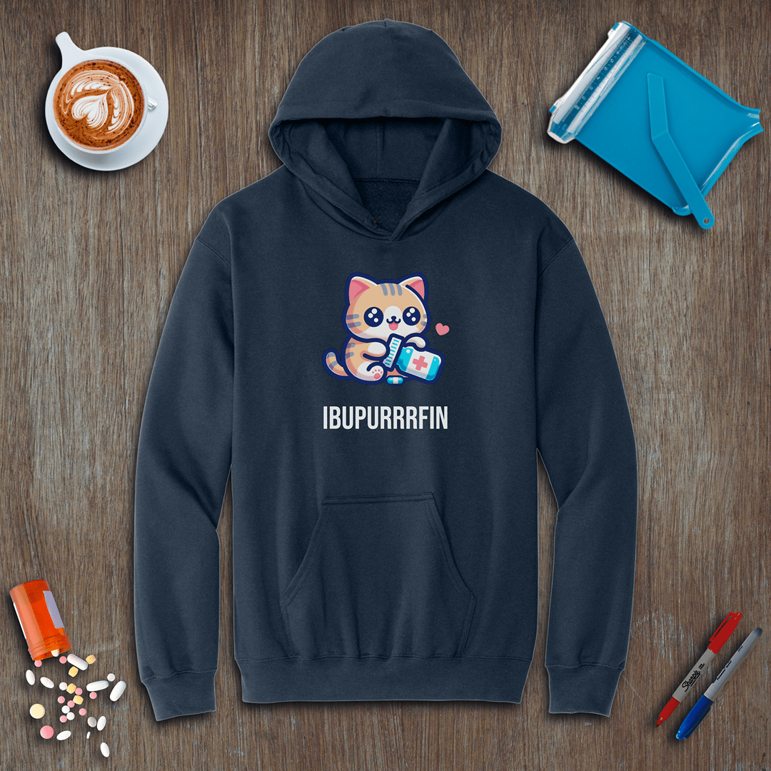 Ibupurrrfin Fleece Hoodie