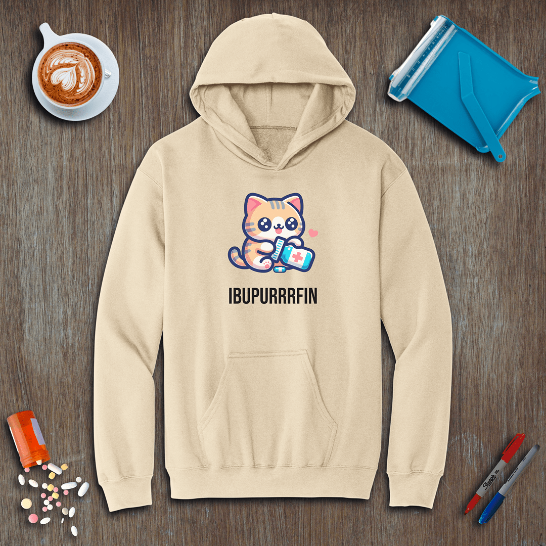 Ibupurrrfin Fleece Hoodie
