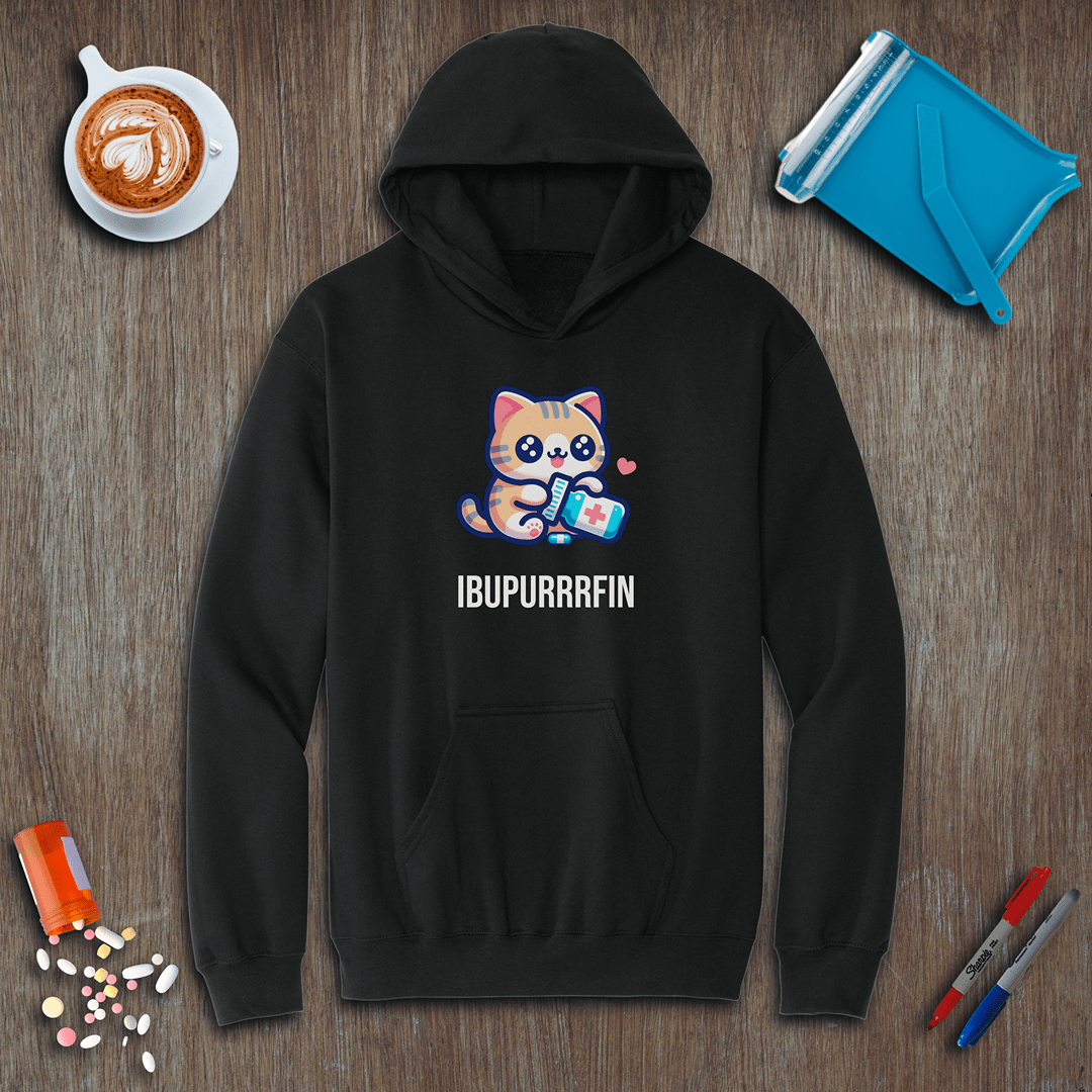 Ibupurrrfin Fleece Hoodie