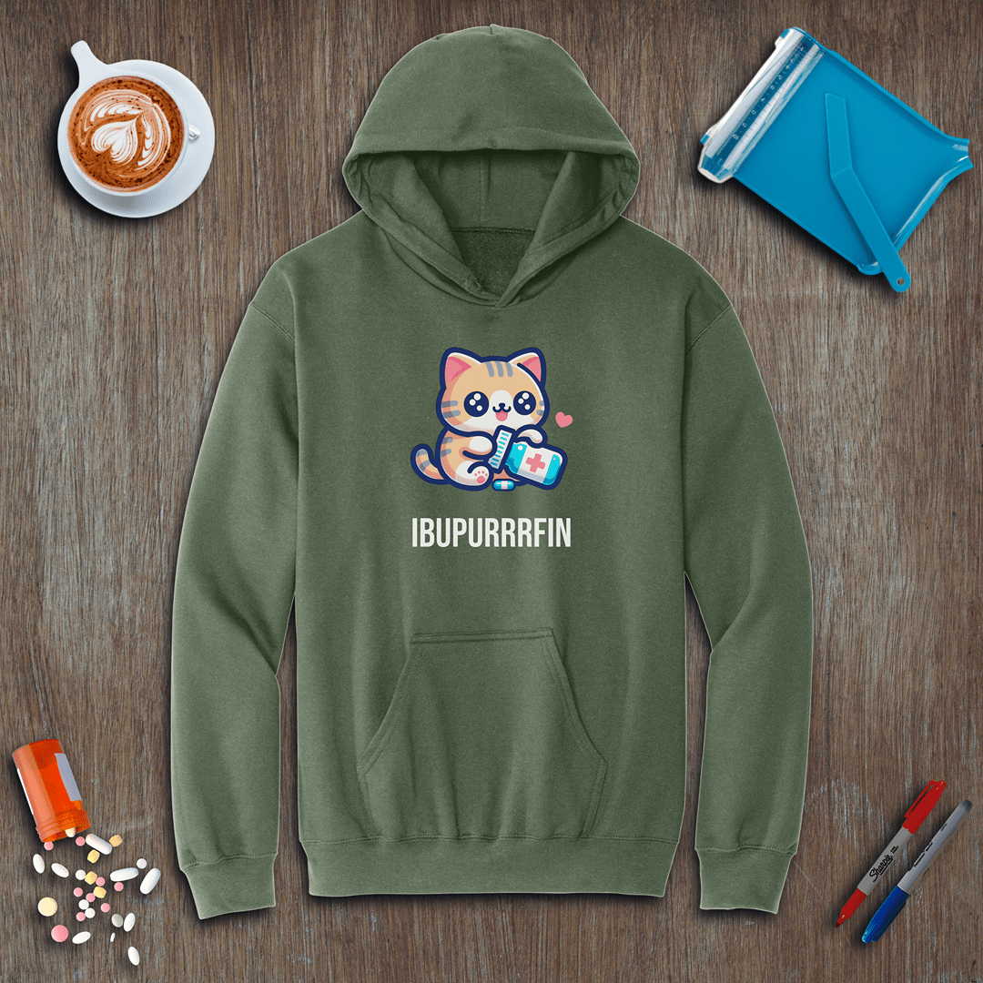 Ibupurrrfin Fleece Hoodie
