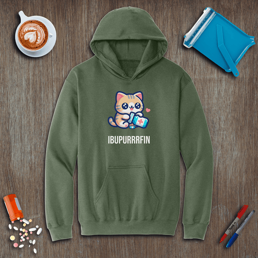 Ibupurrrfin Fleece Hoodie