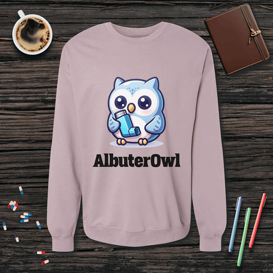 AlbuterOwl Fleece Crewneck Sweatshirt