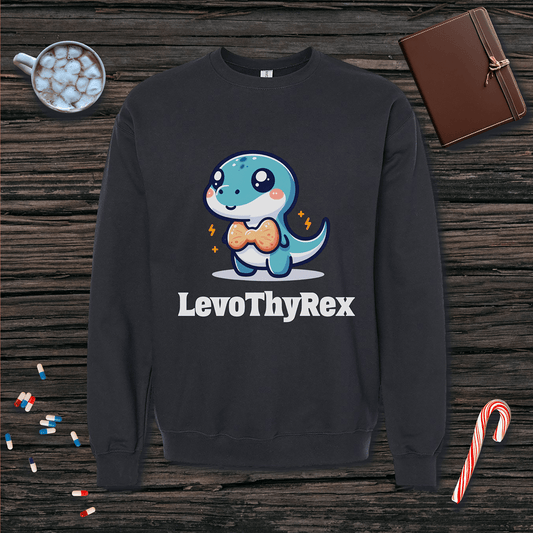 LevoThyRex Fleece Crewneck Sweatshirt