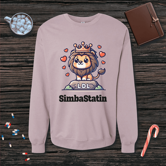 SimbaStatin Fleece Crewneck Sweatshirt