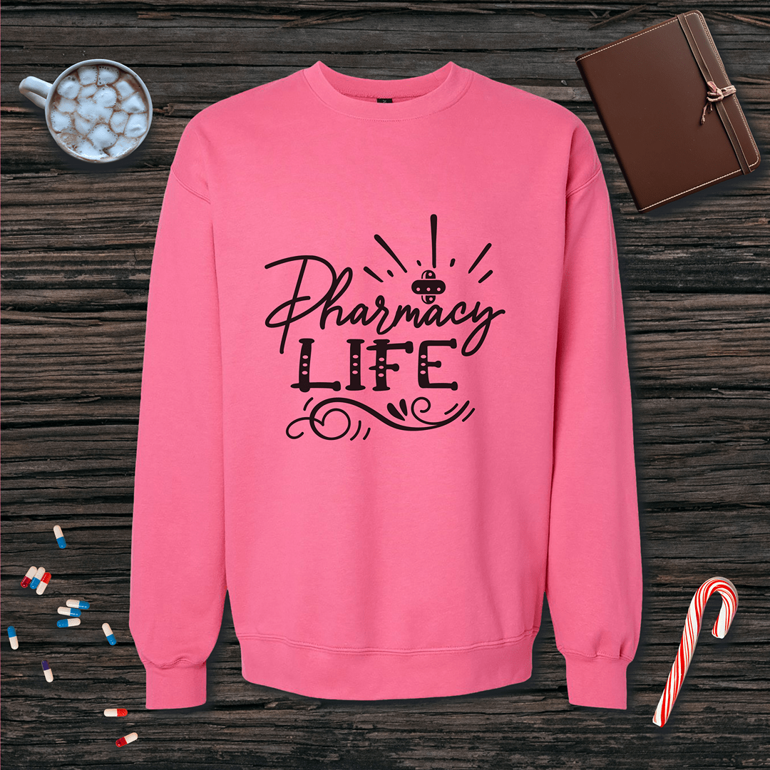 Pharmacy Life Fleece Crewneck Sweatshirt