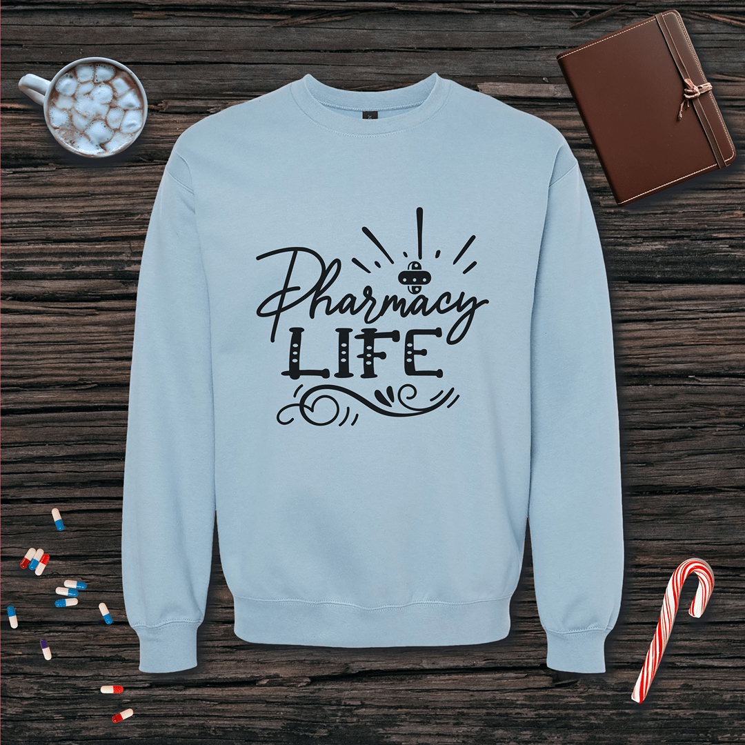 Pharmacy Life Fleece Crewneck Sweatshirt