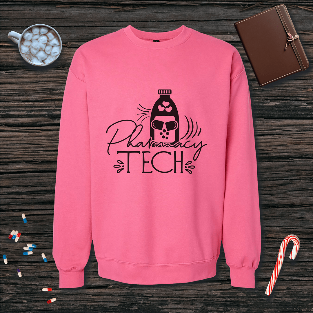 Pharmacy Tech Fleece Crewneck Sweatshirt