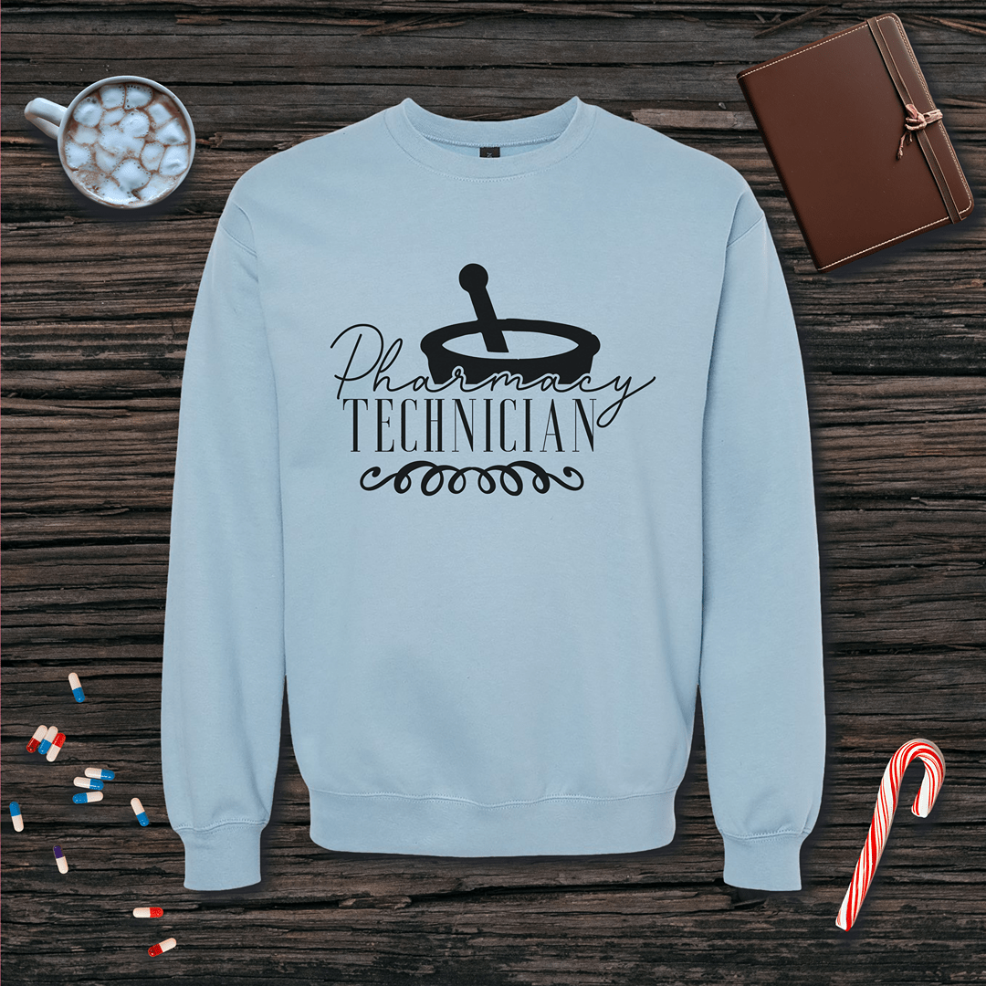 Pharmacy Technician v2 Fleece Crewneck Sweatshirt