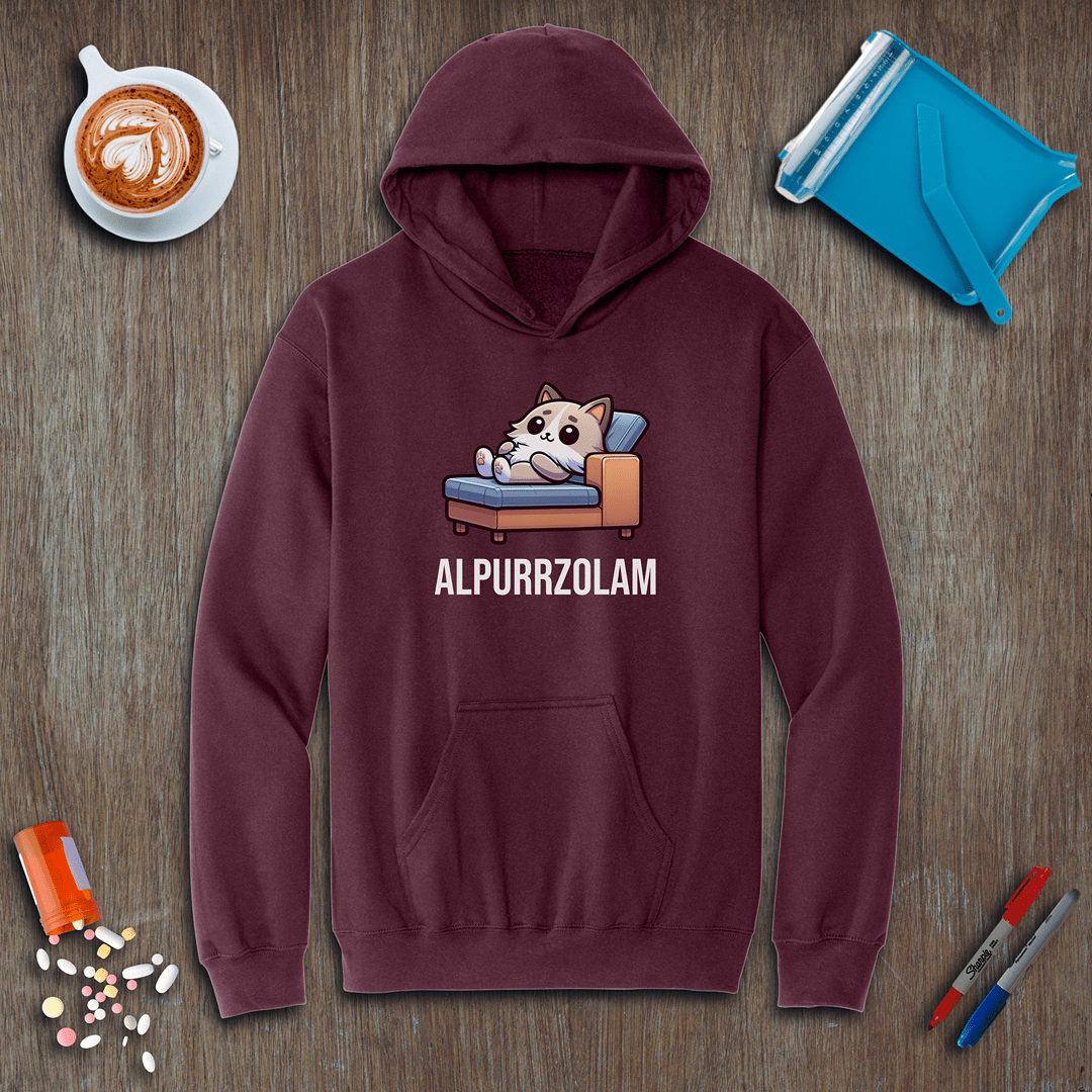 Alpurrzolam Fleece Hoodie