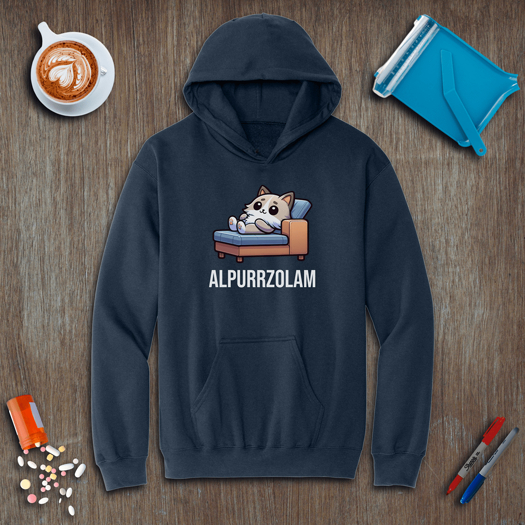 Alpurrzolam Fleece Hoodie