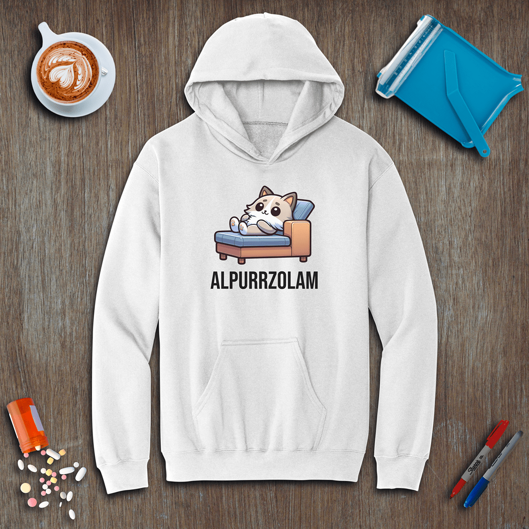 Alpurrzolam Fleece Hoodie