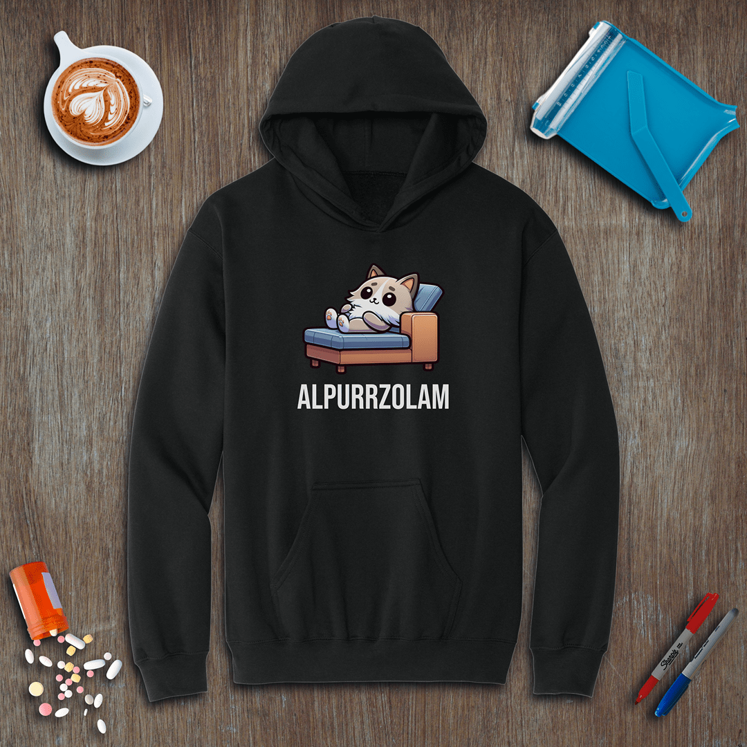 Alpurrzolam Fleece Hoodie
