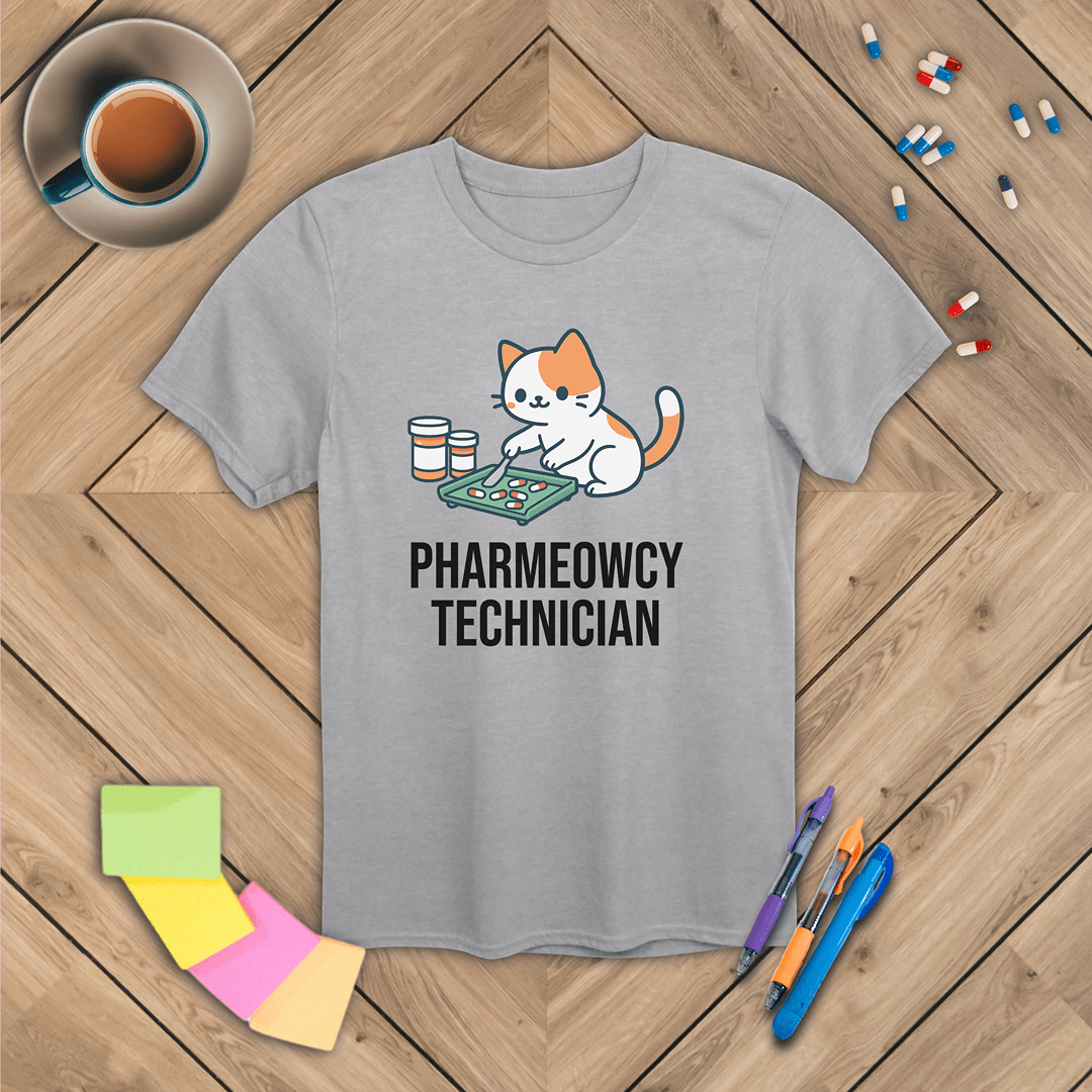 Pharmeowcy Technician T-Shirt