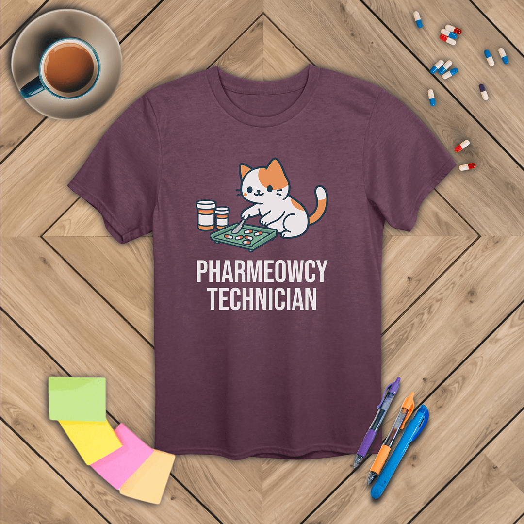 Pharmeowcy Technician T-Shirt