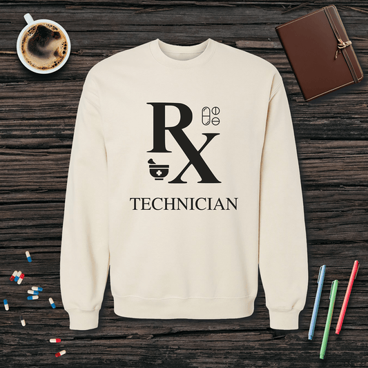 Rx Technician Fleece Crewneck Sweatshirt