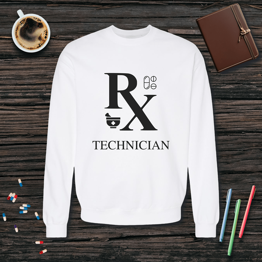 Rx Technician Fleece Crewneck Sweatshirt