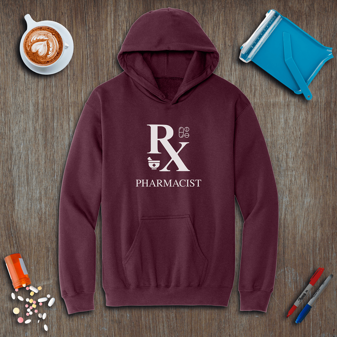 Rx Pharmacist Fleece Hoodie