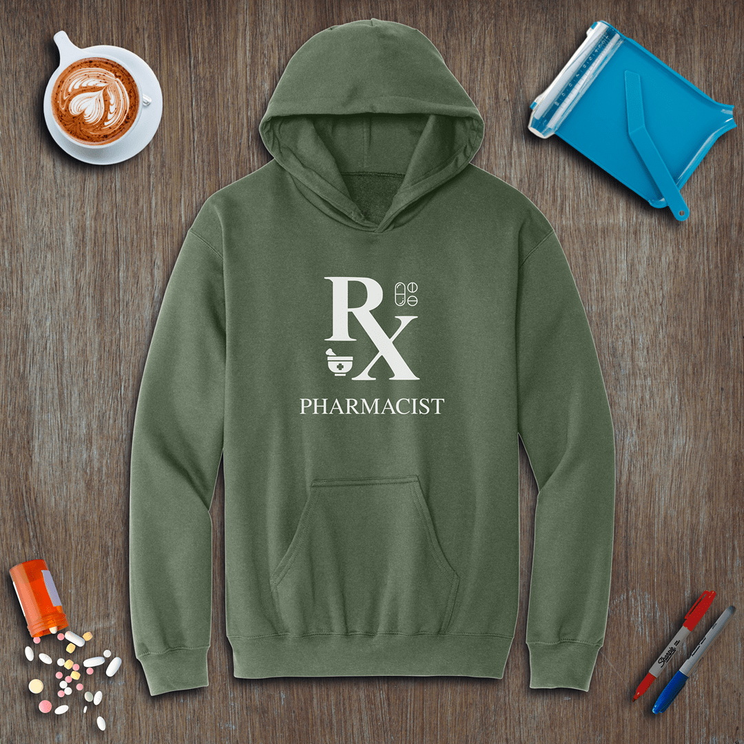 Rx Pharmacist Fleece Hoodie