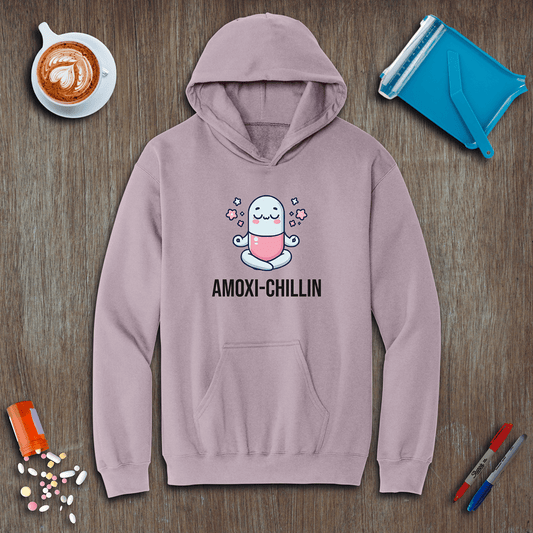 Amoxi-Chillin Fleece Hoodie