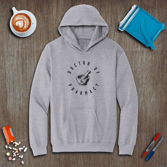 Doctor of Pharmacy - Mortar and Pestle Fleece Hoodie