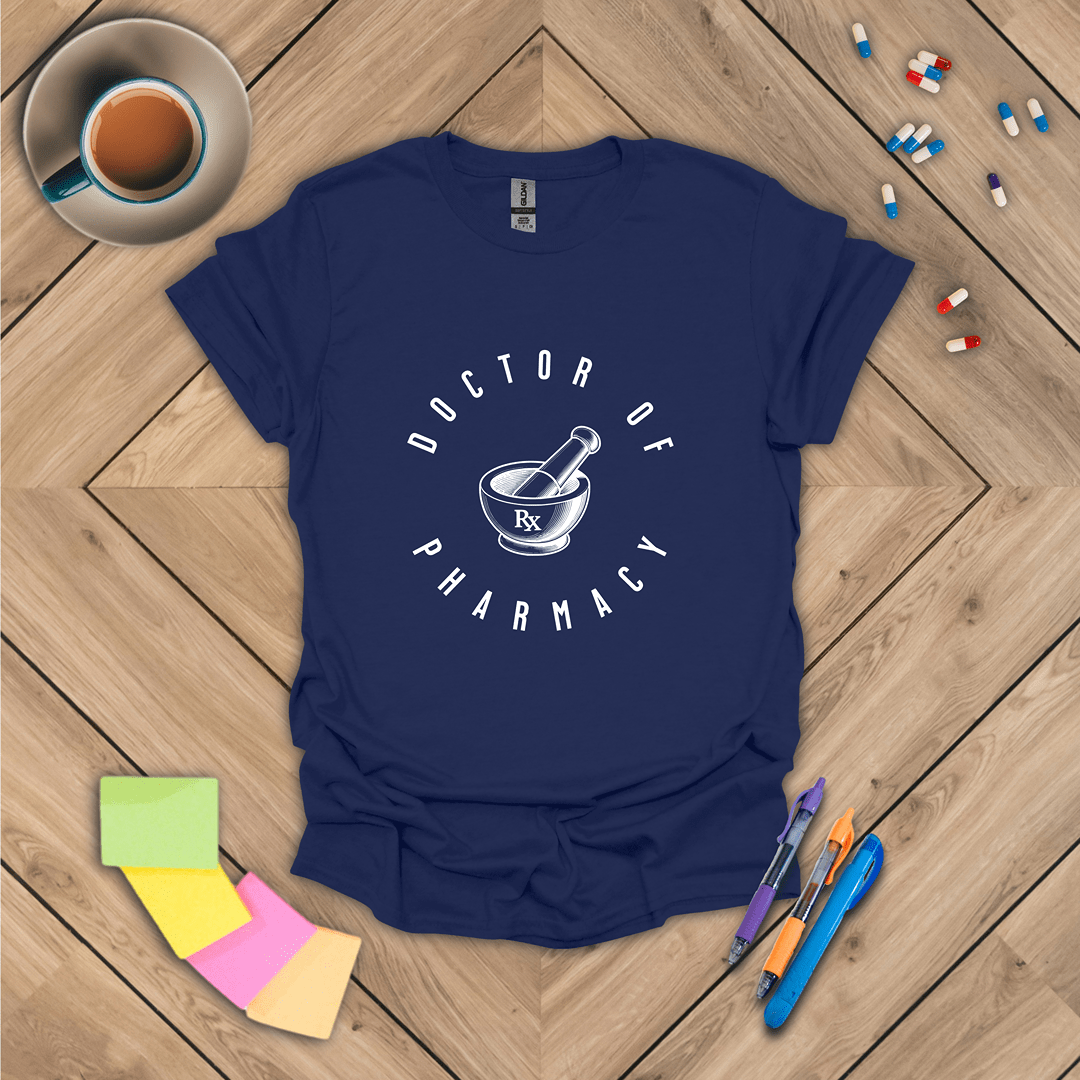 Doctor of Pharmacy - Mortar and Pestle T-Shirt