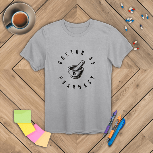 Doctor of Pharmacy - Mortar and Pestle T-Shirt