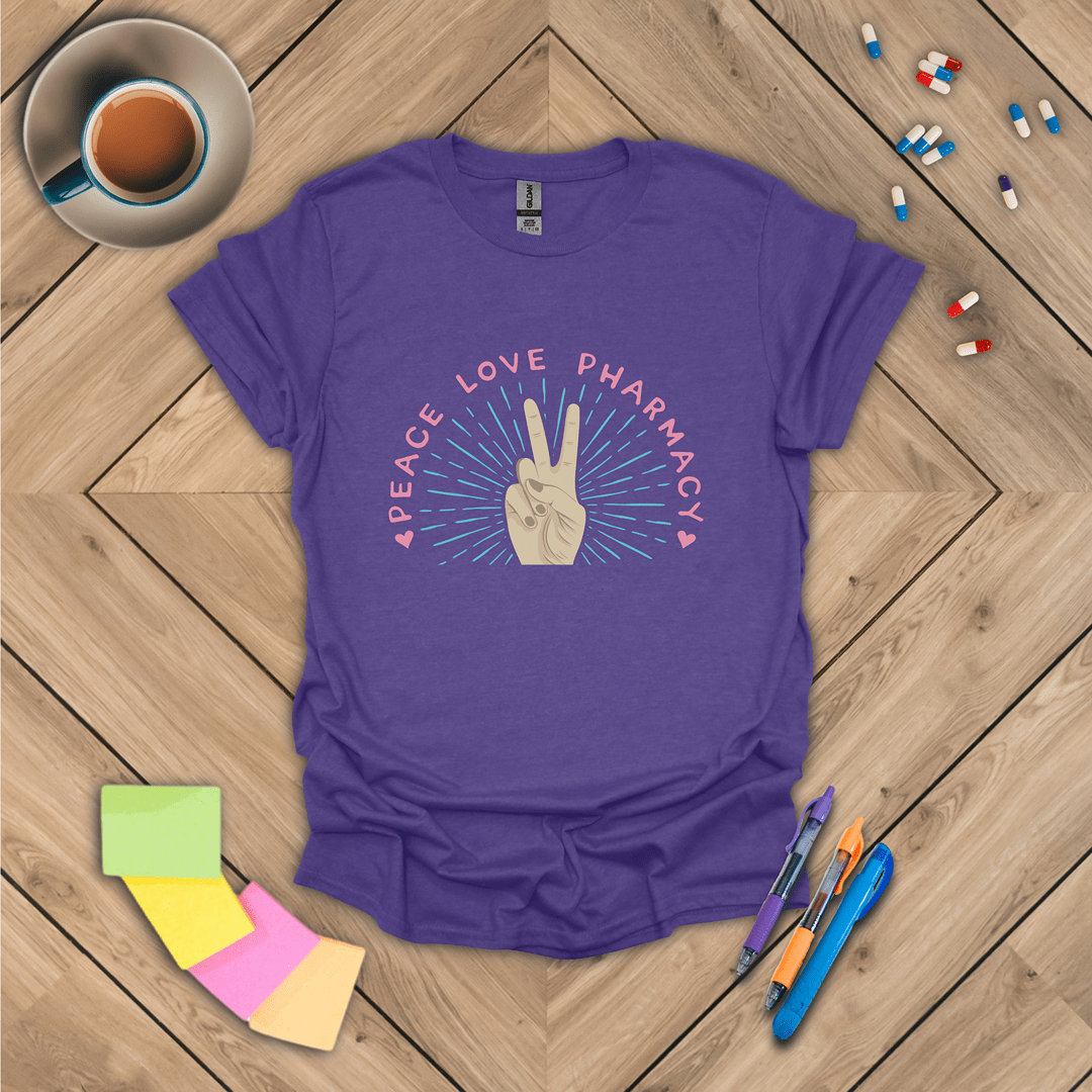 Peace Love Pharmacy v2 T-Shirt