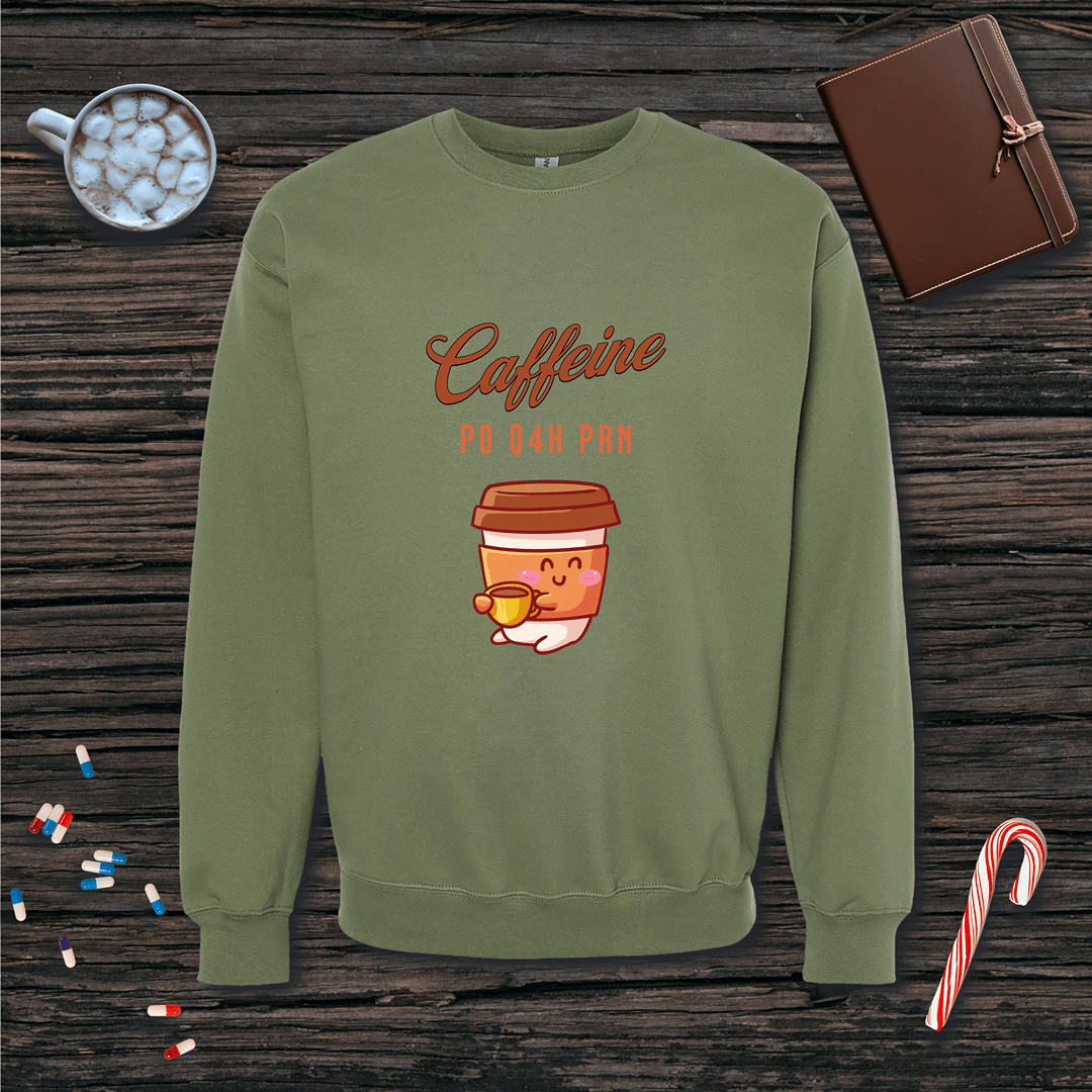 Caffeine Sig Fleece Crewneck Sweatshirt