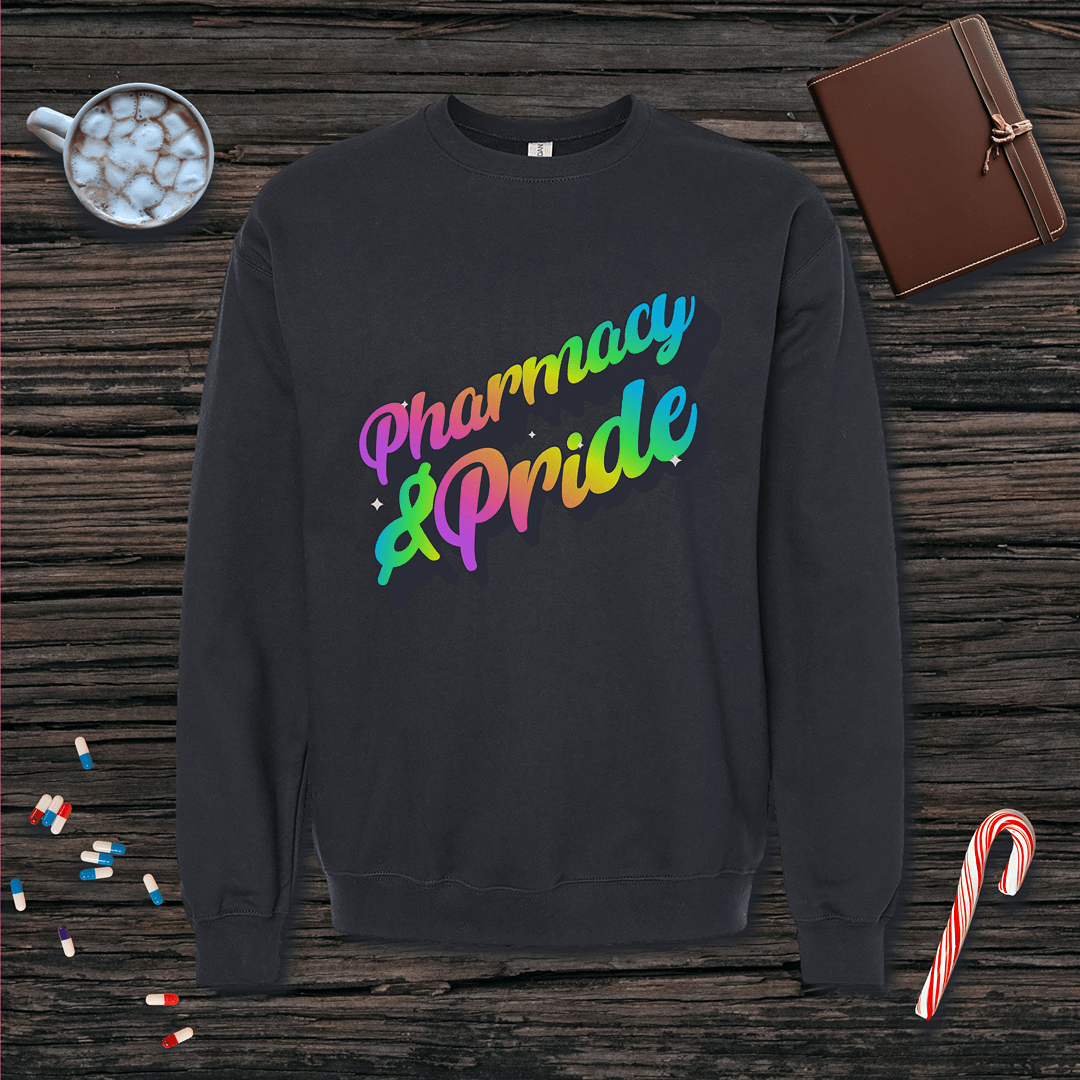 Pharmacy and Pride Fleece Crewneck Sweatshirt