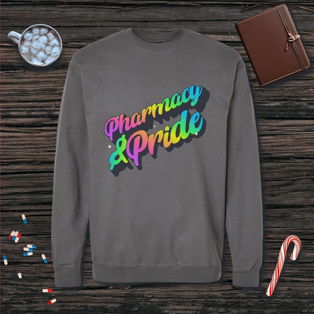 Pharmacy and Pride Fleece Crewneck Sweatshirt