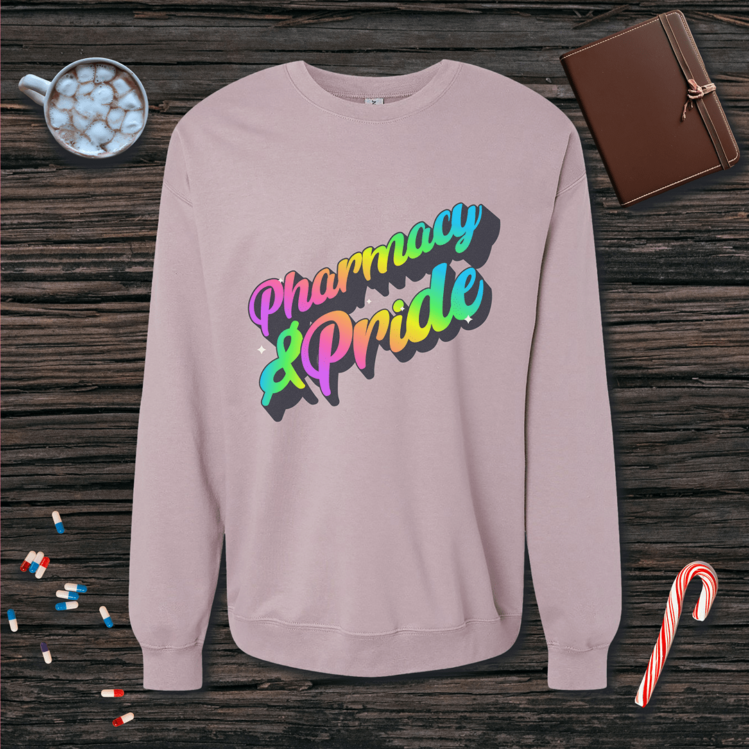 Pharmacy and Pride Fleece Crewneck Sweatshirt