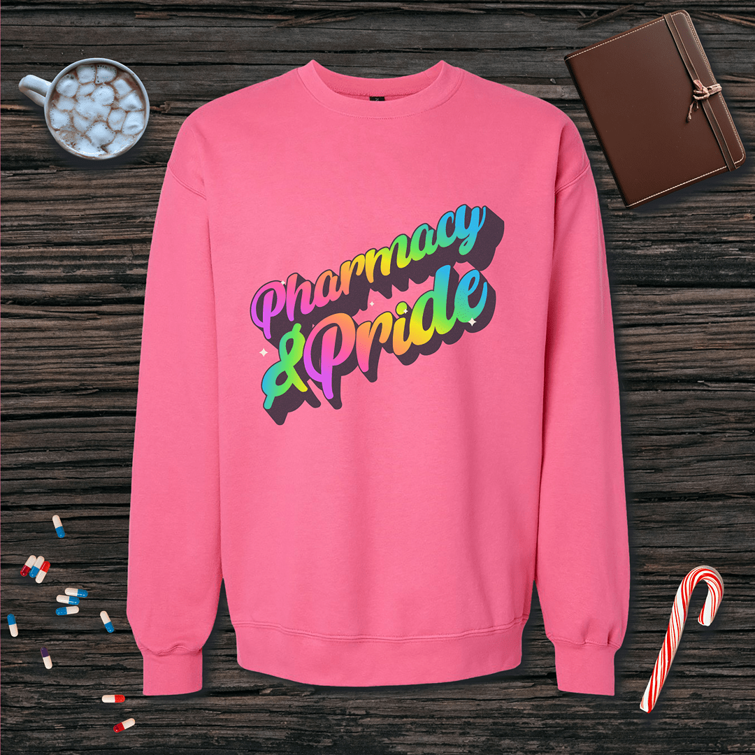 Pharmacy and Pride Fleece Crewneck Sweatshirt