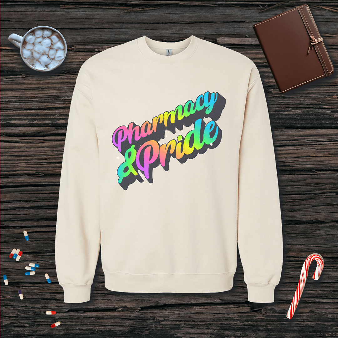 Pharmacy and Pride Fleece Crewneck Sweatshirt