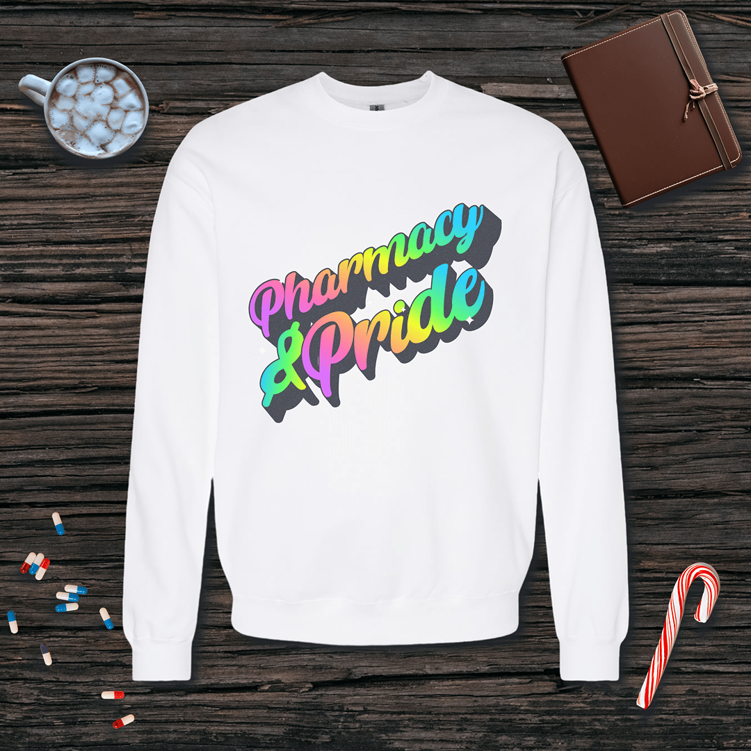 Pharmacy and Pride Fleece Crewneck Sweatshirt