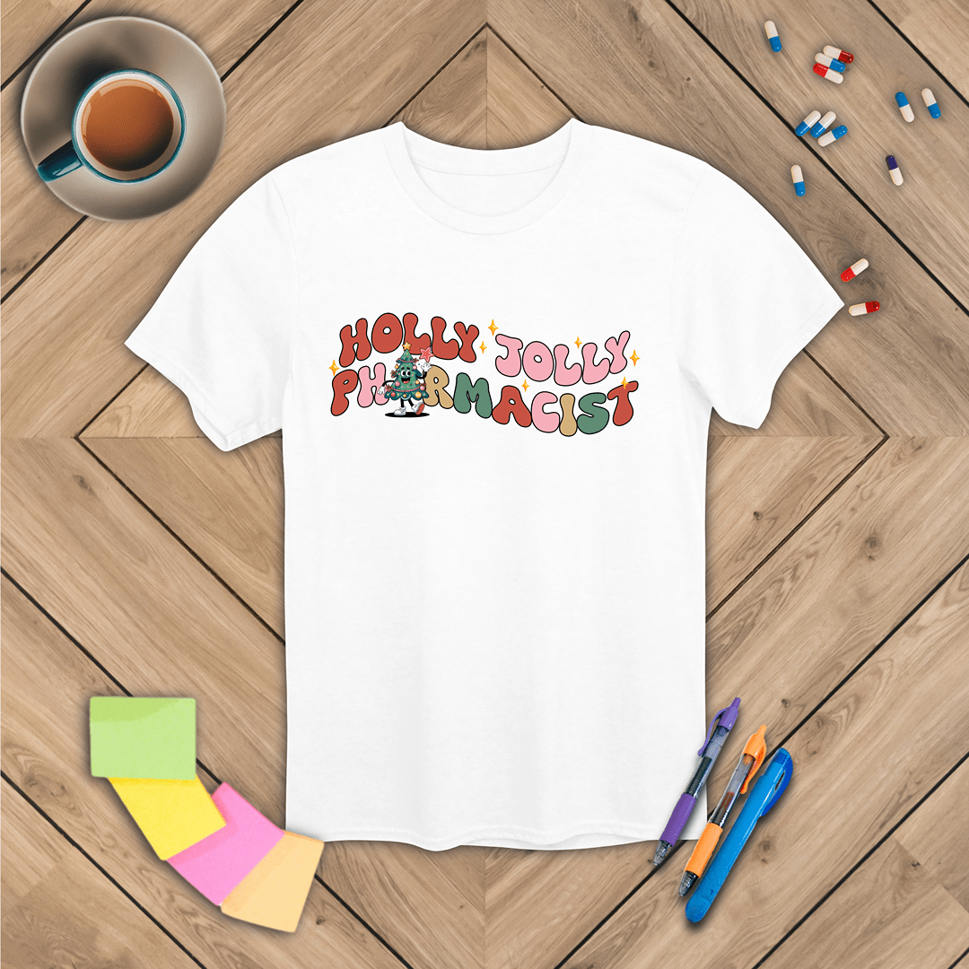 Holly Jolly Pharmacist T-Shirt