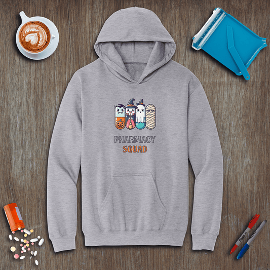 Pharmacy Squad of 4 - Halloween Fleece Hoodie