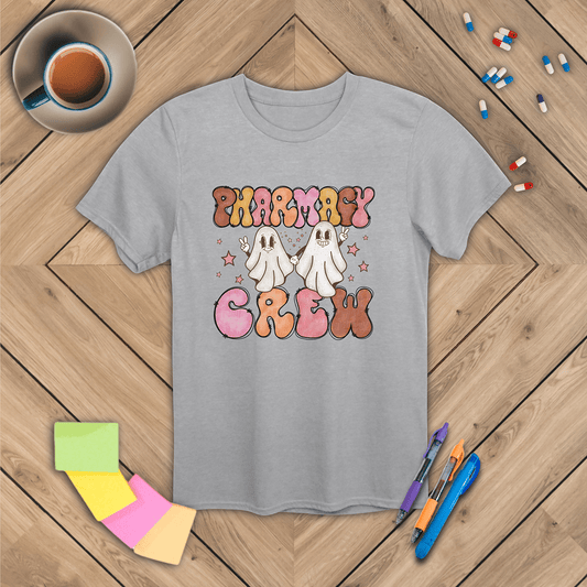 Ghost Pharmacy Crew - Halloween T-Shirt