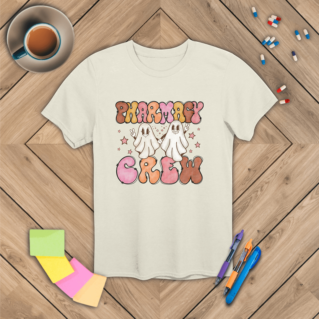 Ghost Pharmacy Crew - Halloween T-Shirt