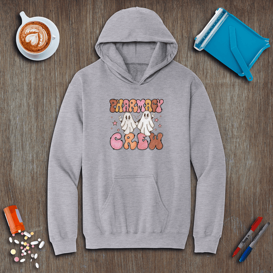 Ghost Pharmacy Crew - Halloween Fleece Hoodie
