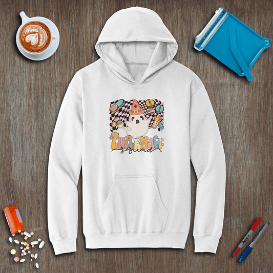 Ghost Pharmacy Squad - Halloween Fleece Hoodie