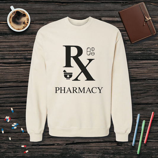 Rx Pharmacy Fleece Crewneck Sweatshirt