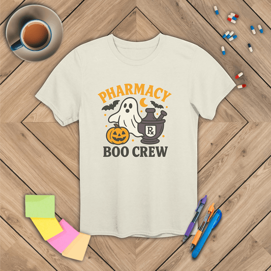 Pharmacy Boo Crew - Halloween T-Shirt
