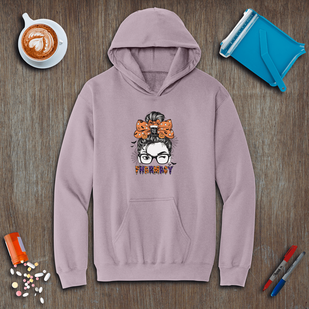Pharmacy Top Bun - Halloween Fleece Hoodie
