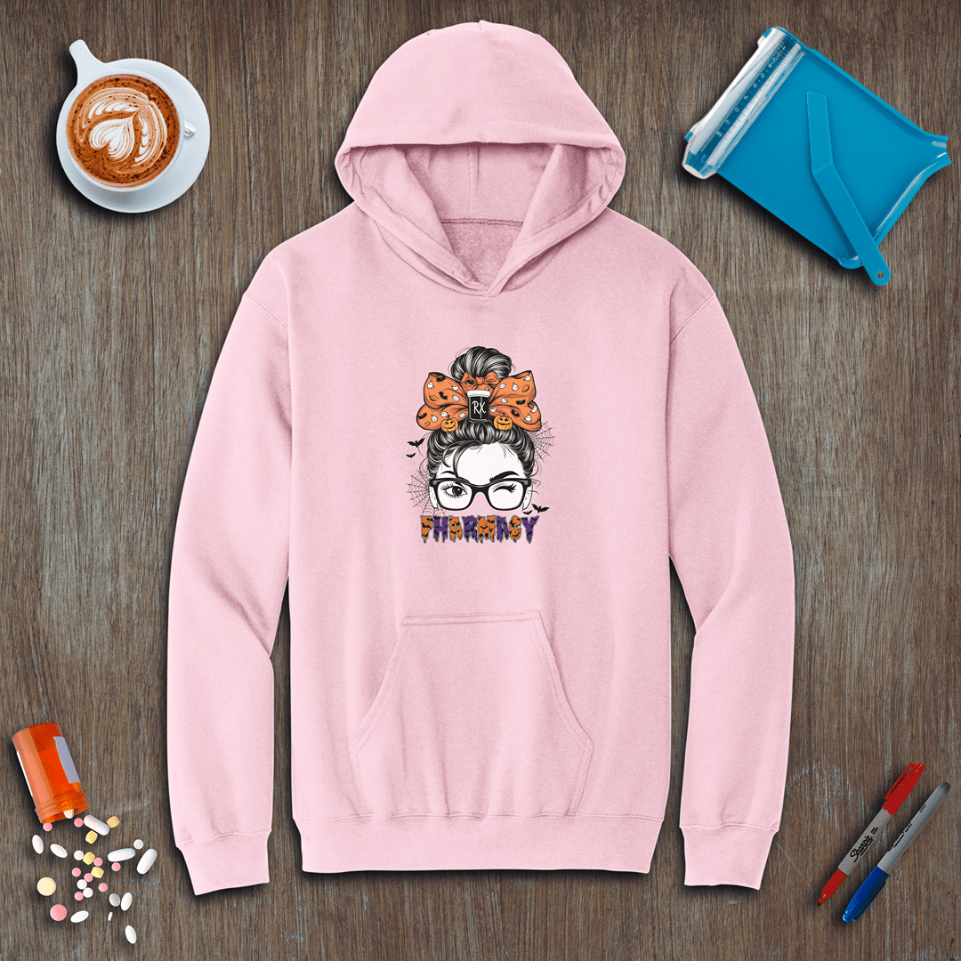 Pharmacy Top Bun - Halloween Fleece Hoodie