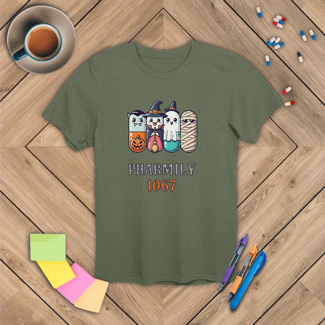 Pharmily 1067 Halloween T-Shirt